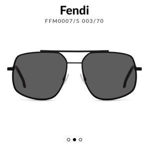FENDI AVIATOR SUNGLASSES